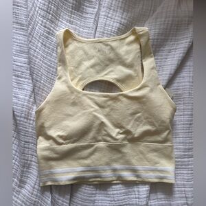 Aerie Yellow Sports Bra